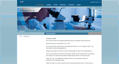 Desktop Screenshot of chromatec.de